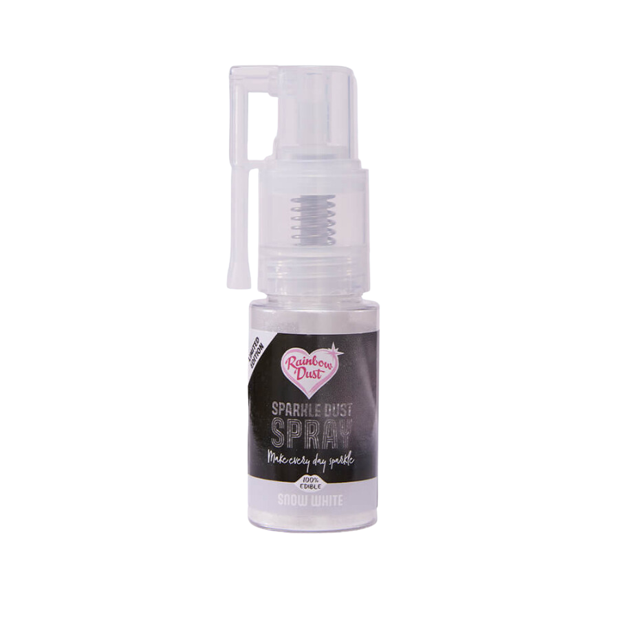 Rainbow Dust Sparkle Spray Snow White 10g 