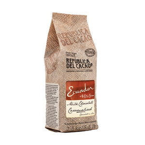 Republica Del Cacao Ecuador milk chocolate caramelised 40% packaging