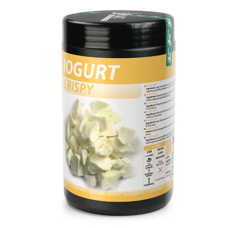 Yoghurt flavour crispy pieces