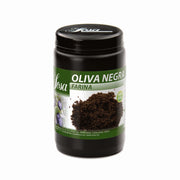 Freeze dried black olive flour