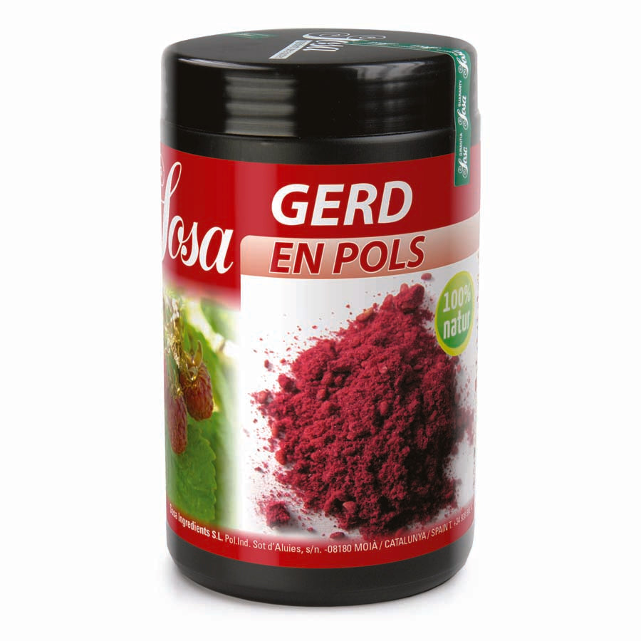 Freeze dried raspberry powder