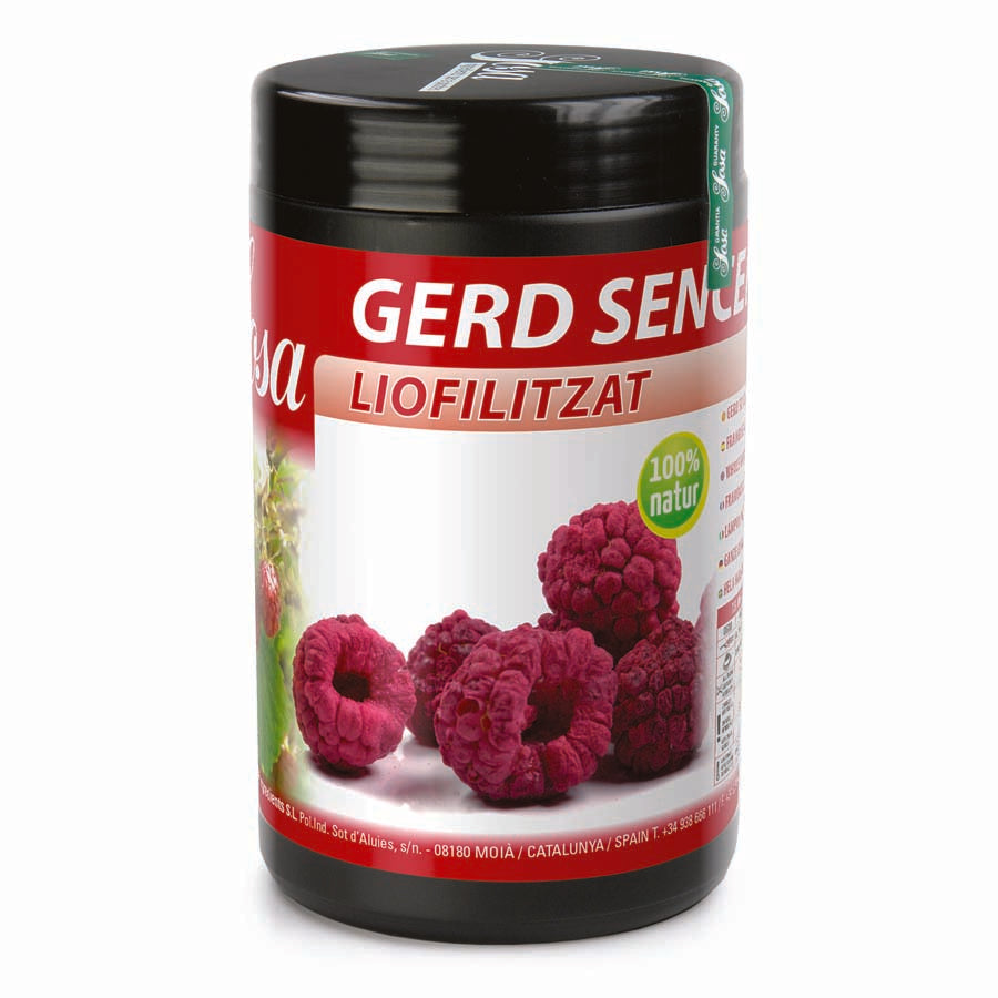 Dried Raspberry Sosa Freeze dried whole raspberries (with seeds)
