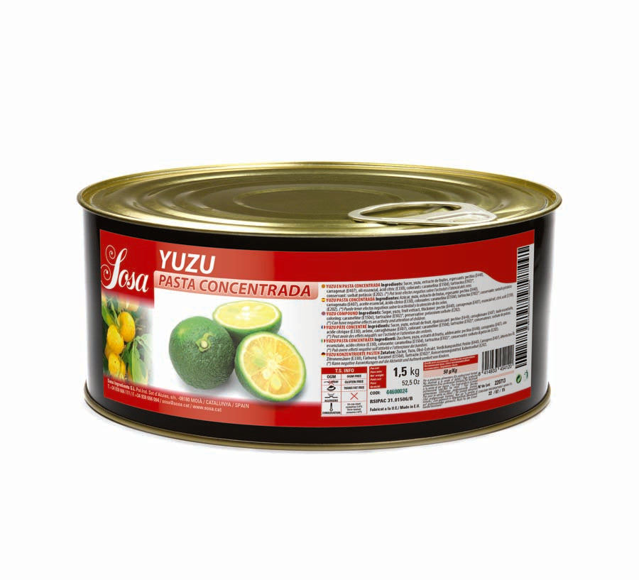Yuzu flavour paste