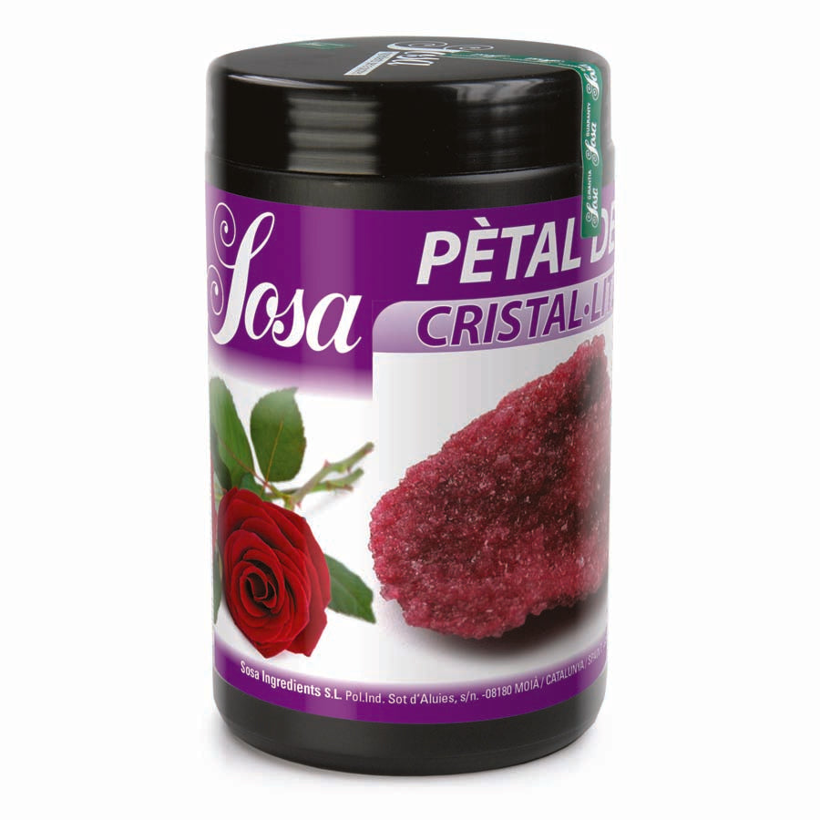 Crystallised rose petals