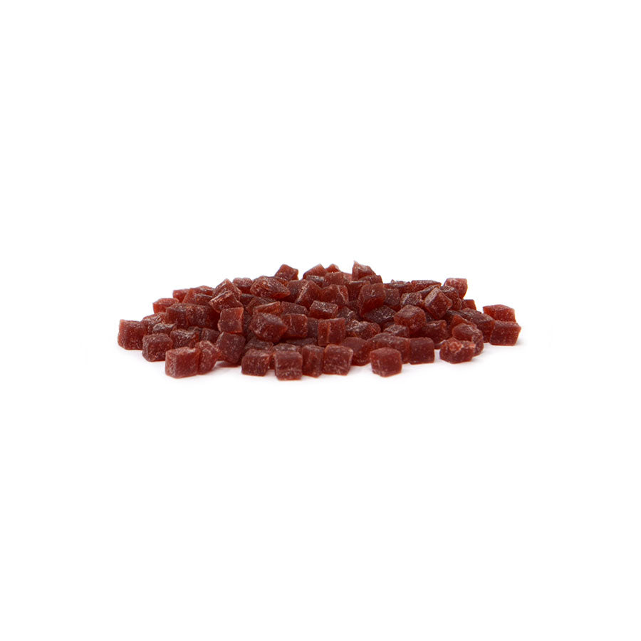 Taura raspberry pieces (5 x 5 x 4mm) - 10kg