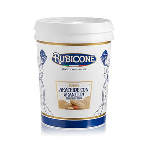 Rubicone | Cremini | Peanut fluid cream with peanut pieces | 5kg