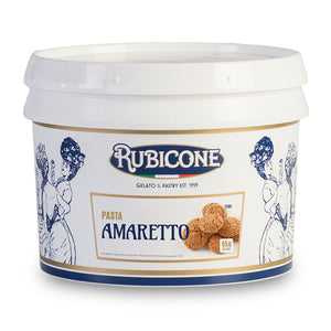 Rubicone Amaretto Flavour paste packaging